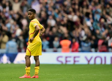 Sterling is rumoured to be leaving the club in the summer.