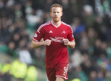 Rooney has scored 27 goals for Aberdeen this season.