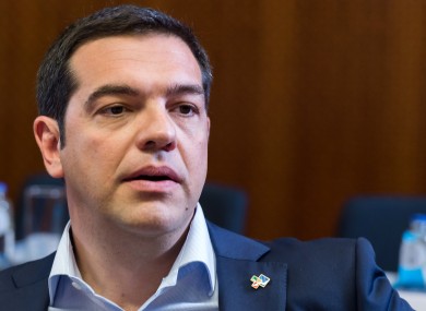 Greek Prime Minister Alexis Tsipras