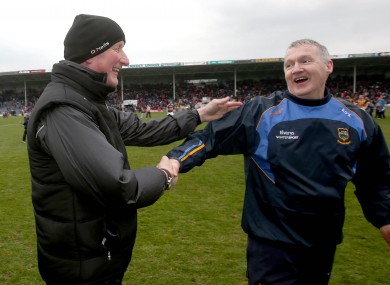 Brian Cody and Eamon O'Shea could be set for another September showdown.