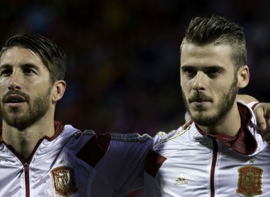 David de Gea and Sergio Ramos have been linked with a move away from their respective clubs.