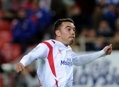 Spanish striker Iago Aspas failed to make an impact at Liverpool.