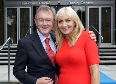 RTÉ Radio 1's Seán O'Rourke and Miriam O'Callaghan.