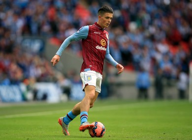 Jack Grealish has enjoyed a breakthrough season with Aston Villa.