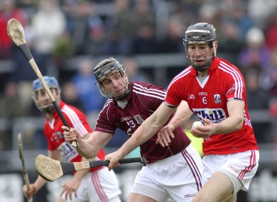 Cork's Mark Ellis and Galway's Aidan Harte will be in opposition next weekend.