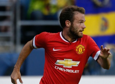 Manchester United forward Juan Mata has vowed to be among the goals this season.