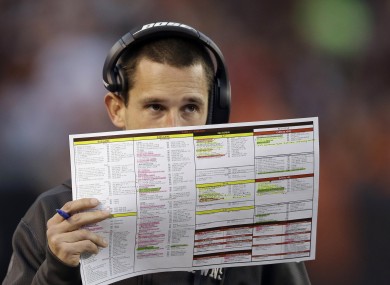 Soon you could know as much as Cleveland Browns offensive coordinator Kyle Shanahan.