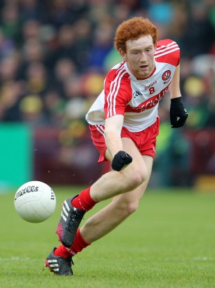 Conor Glass was part of the victorious Derry minor team today.