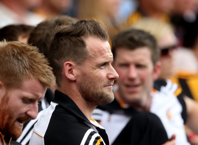 Tyrrell had to watch from the stands as Kilkenny booked their passage to another All-Ireland final.