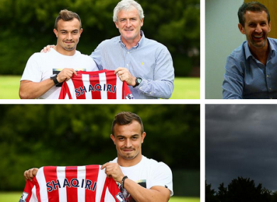 Xherdan Shaqiri officially joined Stoke today.