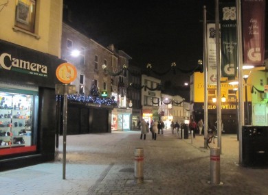 Gardai are appealing for witnesses to last night's assault.