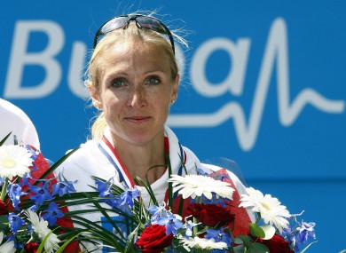 Radcliffe is the women's marathon world record holder.
