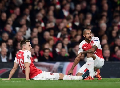 Ramsey is out of action until the end of November.
