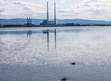 Motorists' views across Dublin Bay from North Dublin will be impacted by the new wall.