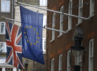 Poles apart: the UK and the EU.