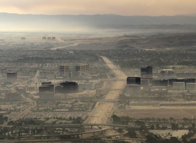 San Diego Freeway.