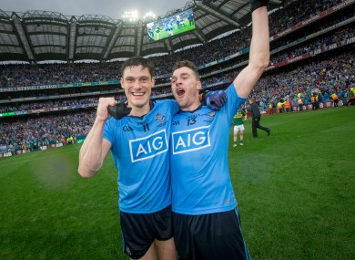 Diarmuid Connolly and Paddy Andrews won All-Ireland medals but missed out on Allstars.