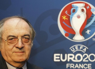FFF president Noel Le Graet.