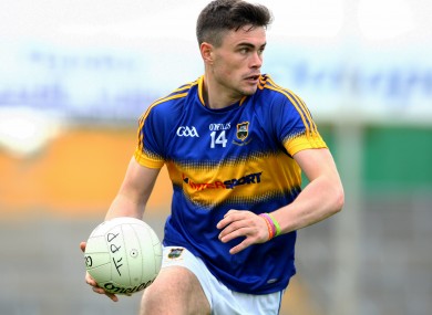 Michael Quinlivan in action with his county.