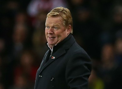 Southampton manager Ronald Koeman claims Long was not fully fit to play on Monday.