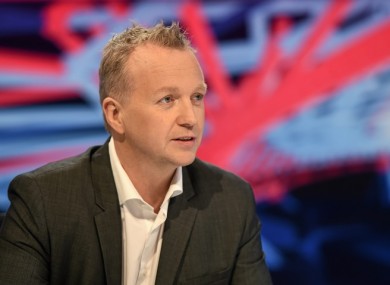 Cooper was the main presenter of TV3's Rugby World Cup coverage.