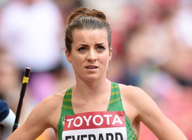 Ireland's Ciara Everard is among the athletes to have achieved Olympic qualification standards.
