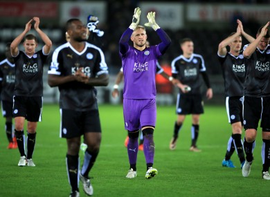 Leicester are currently top of the league.
