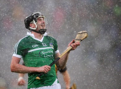 Declan Hannon impressed for Limerick today in Mallow.