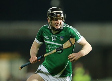 Declan Hannon struck 1-4 for Limerick today in Killarney.