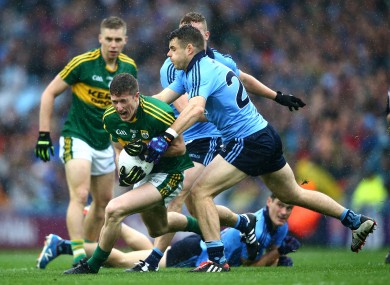 Dublin and Kerry players drew a sellout crowd to Croke Park last September.