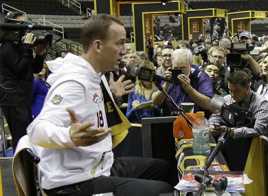 Manning; Al Jazeera report sparked NFL investigation.