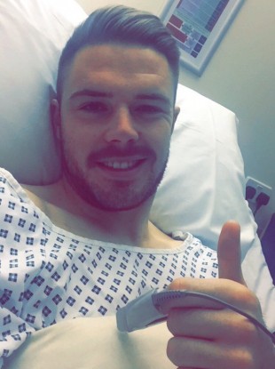 Butland underwent ankle surgery on Tuesday evening.