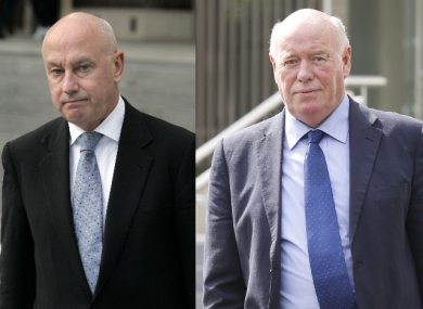 Tiarnan O'Mahoney and Bernard Daly.