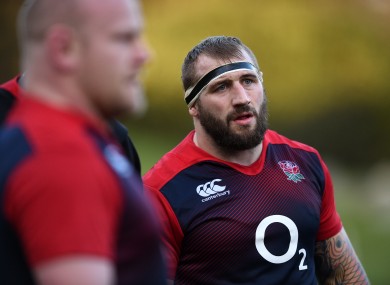 England prop Joe Marler.