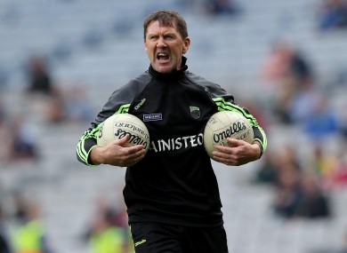 Kerry U21 football manager Jack O'Connor.