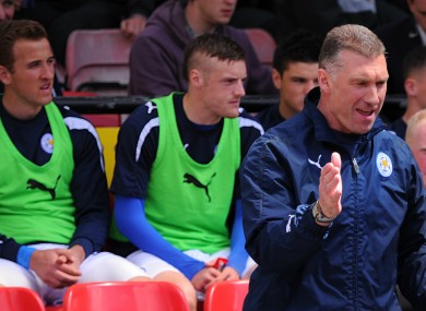 Kane, Vardy and Drinkwater in 2013