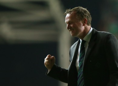 Northern Ireland manager Michael O'Neill.