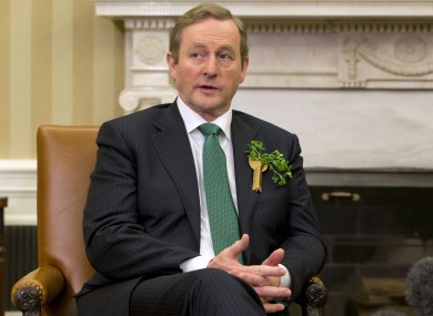 The Taoiseach will be going to Washington, but just for a day.