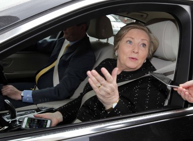 Fine Gael acting justice minister Frances Fitzgerald.