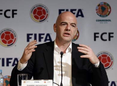 Gianni Infantino was appointed as Sepp Blatter's successor.
