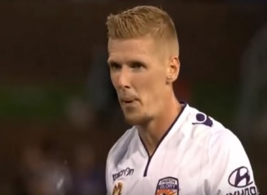 Andy Keogh has scored 10 goals in 14 appearances for Perth Glory this year.