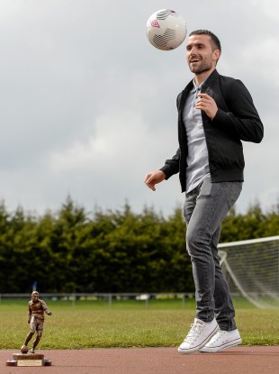 Fagan: Saints striker put injury problems behind him with red-hot start.