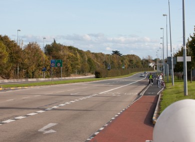 The N11 near Cabinteely where one of the women died. (File photo)