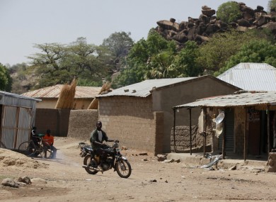 A file photo of the town of Chibok.