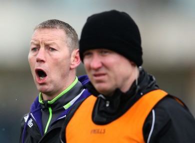 Kerry boss Ciaran Carey (left).