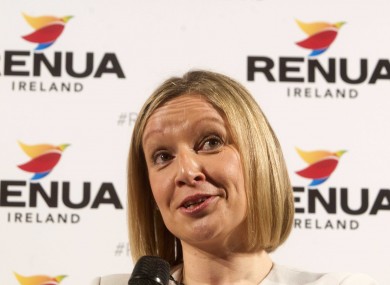 Former leader of Renua, Lucinda Creighton.