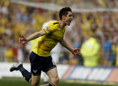 Oxford United's Callum O'Dowda.