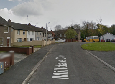 Milldale Crescent in Derry.