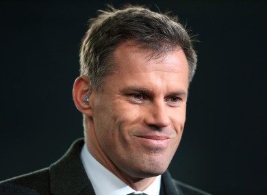 Jamie Carragher paid tribute to Leicester following their title win tonight.