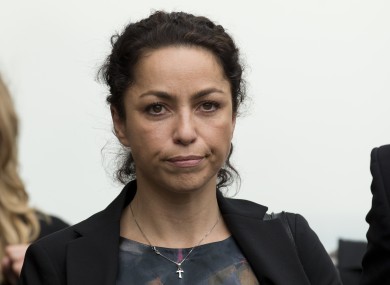 Former Chelsea team doctor Eva Carneiro arrives at the Croydon Employment Tribunal.